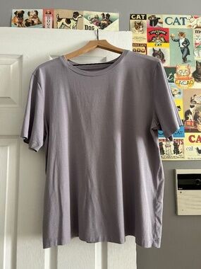 Oak & Fort Lavender Modal Blend Tee - Size Large
